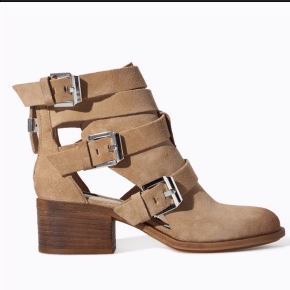 Suede Zara ankle boots size 39